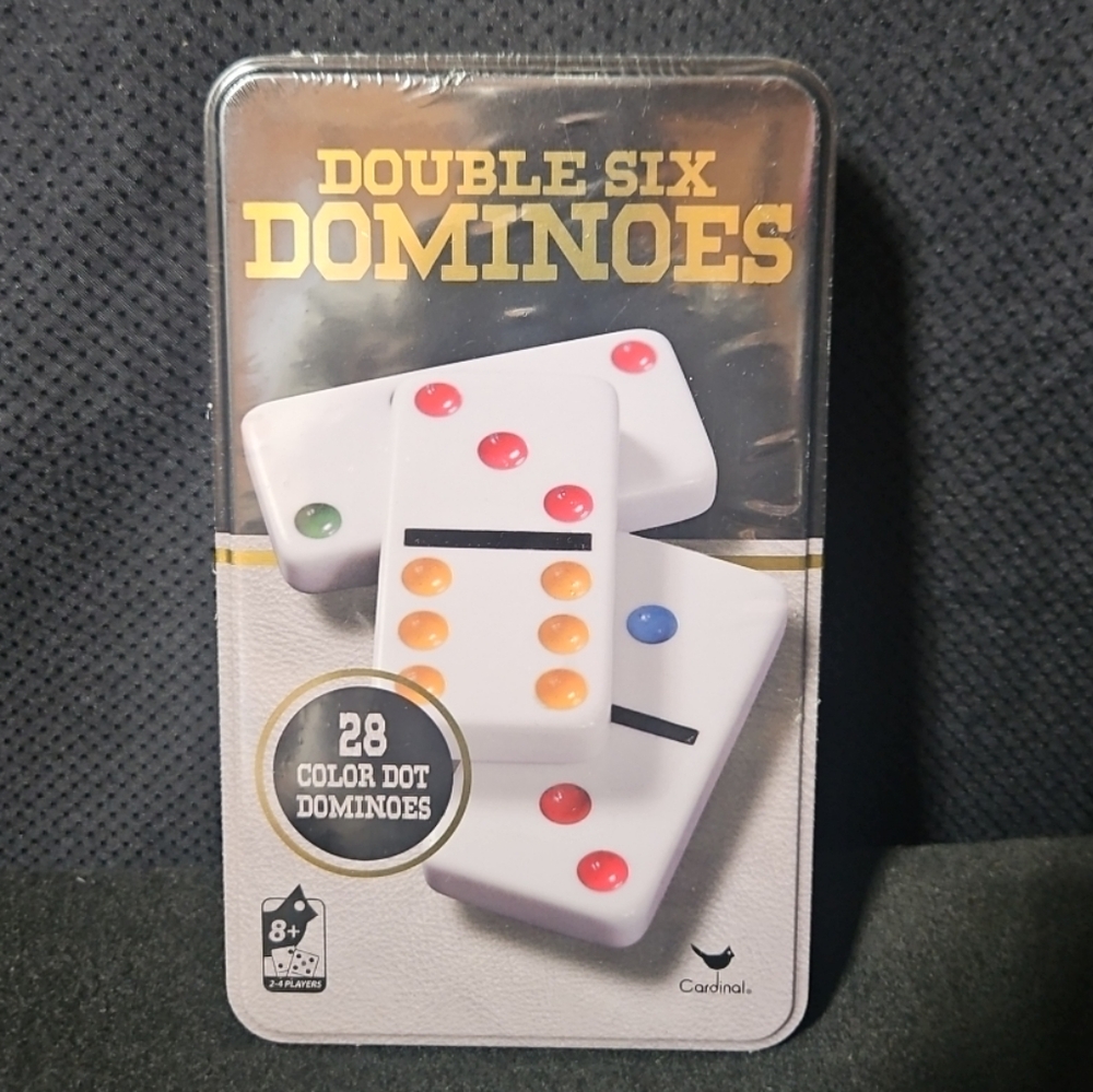 Double Six Color Dot Dominoes